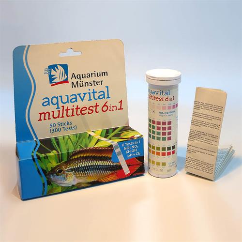 مولتی‌تستر  Aquarium Munster مدل «aquavital multitest 6in1»