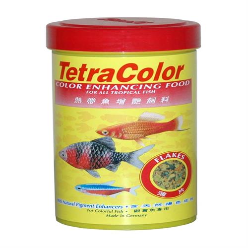 Tetra color غذا