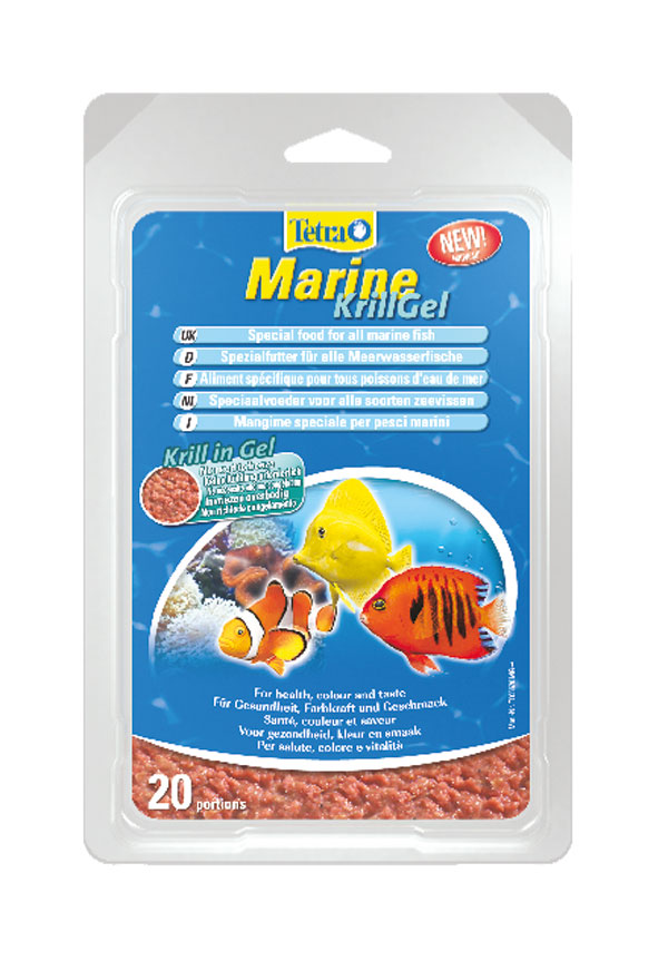 خوراک ماهی Tetra Marine «کریل ژِل»