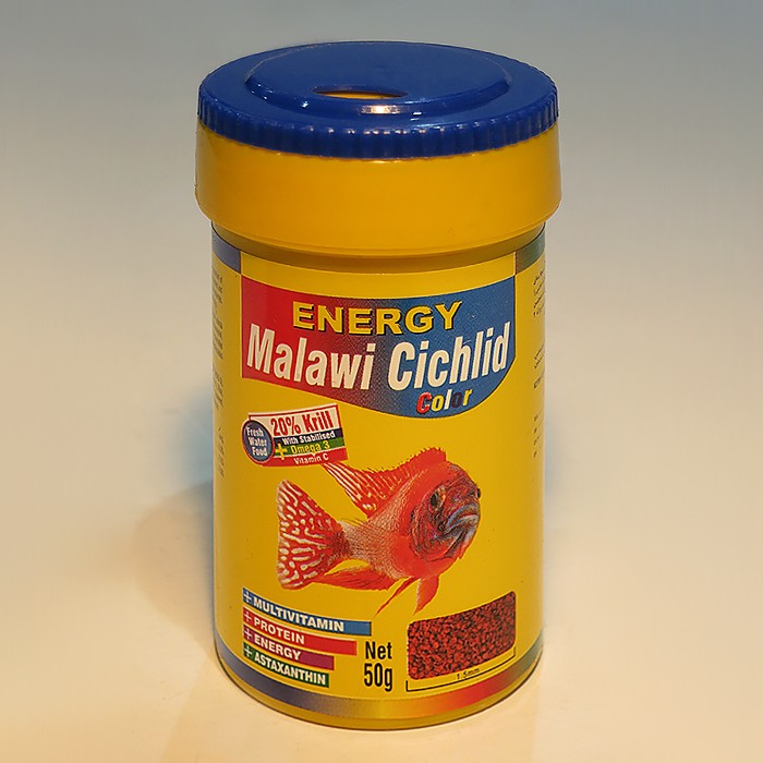 خوراک ماهی ENERGY «مالاوی‌ سیکلید کالِر»