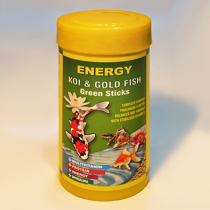 خوراک ماهی ENERGY «کُوی اَند گُلدفیش» Green Sticks