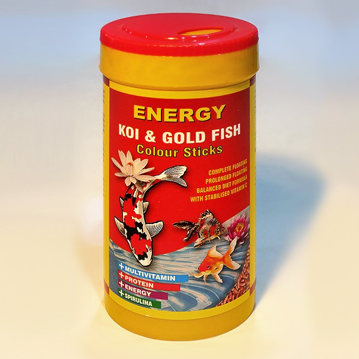 خوراک ماهی ENERGY «کُوی اَند گُلدفیش» Colour Sticks