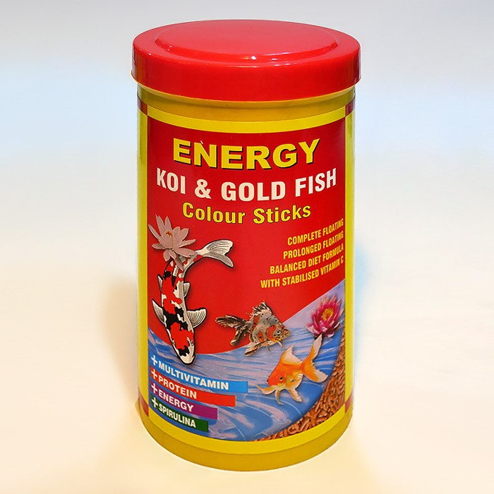خوراک ماهی ENERGY «کُوی اَند گُلدفیش» Colour Sticks