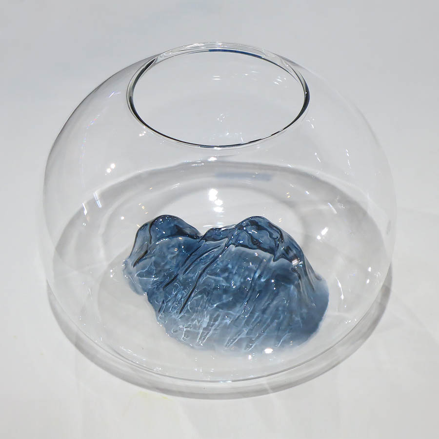 تنگ شیشه‌ای کوچک مدل کوهستان
