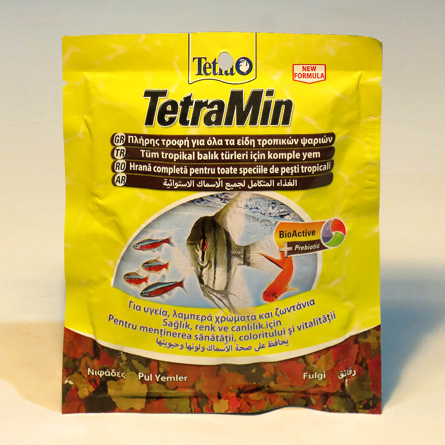 خوراک ماهی Tetra «مین»