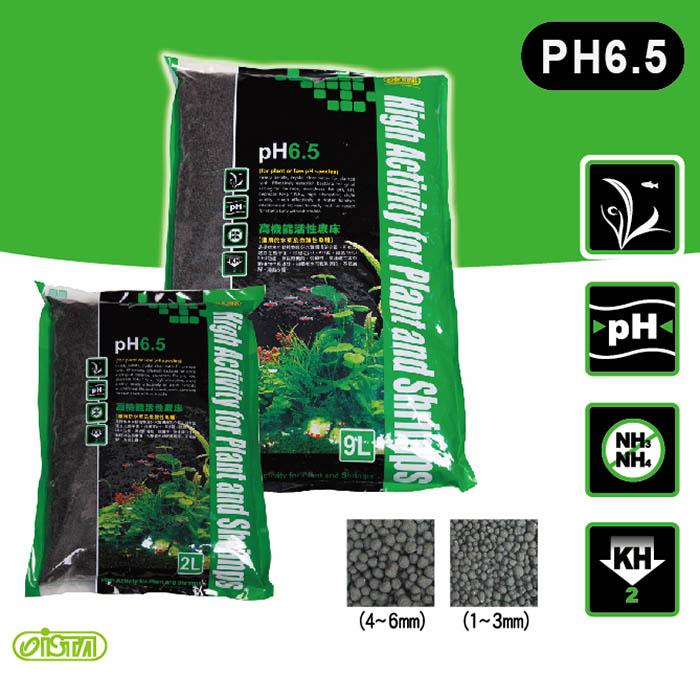 خاک pH6.5 گیاه آکواریومی ISTA، سری I-28
