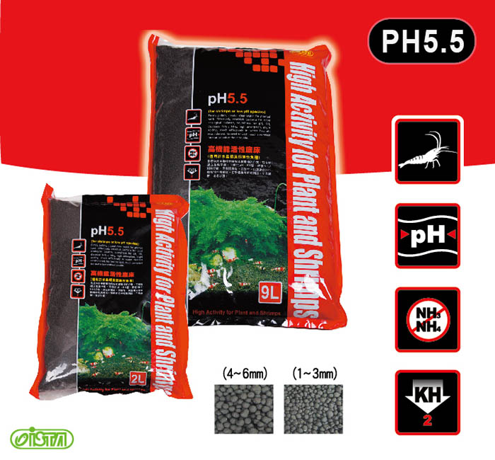 خاک pH5.5 گیاه آکواریومی ISTA، سری I-28