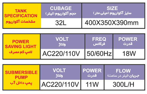 آکواریوم MB-1201-6