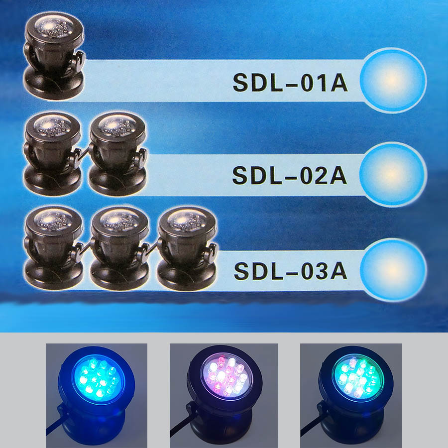 لامپ‌های ال‌ای دی بویو زیرآبی سری SDL-02