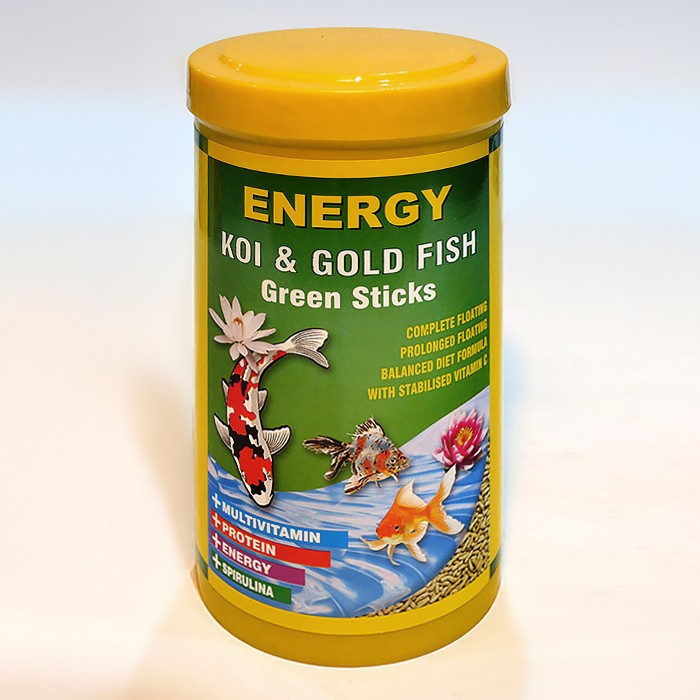 خوراک ماهی ENERGY «کُوی اَند گُلدفیش» Green Sticks