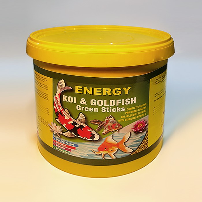 خوراک ماهی ENERGY «کُوی اَند گُلدفیش» Green Sticks