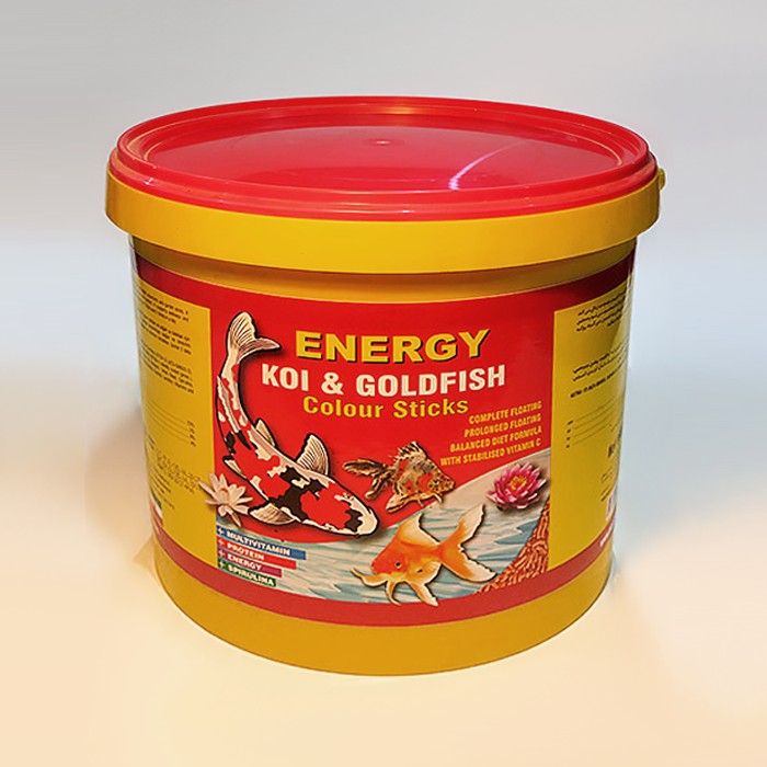 خوراک ماهی ENERGY «کُوی اَند گُلدفیش» Colour Sticks