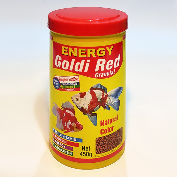 خوراک ماهی ENERGY «گُـلدی رِد»