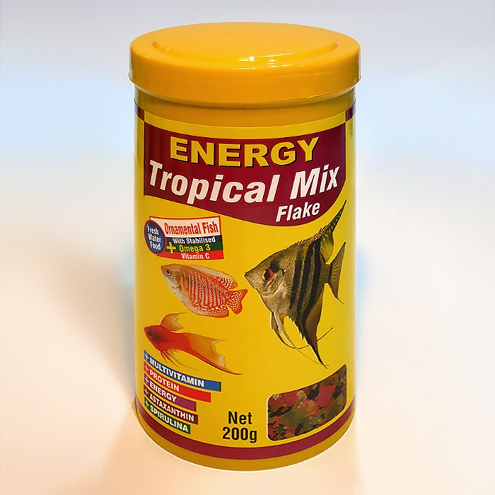خوراک ماهی ENERGY «تروپـیکال میکس»