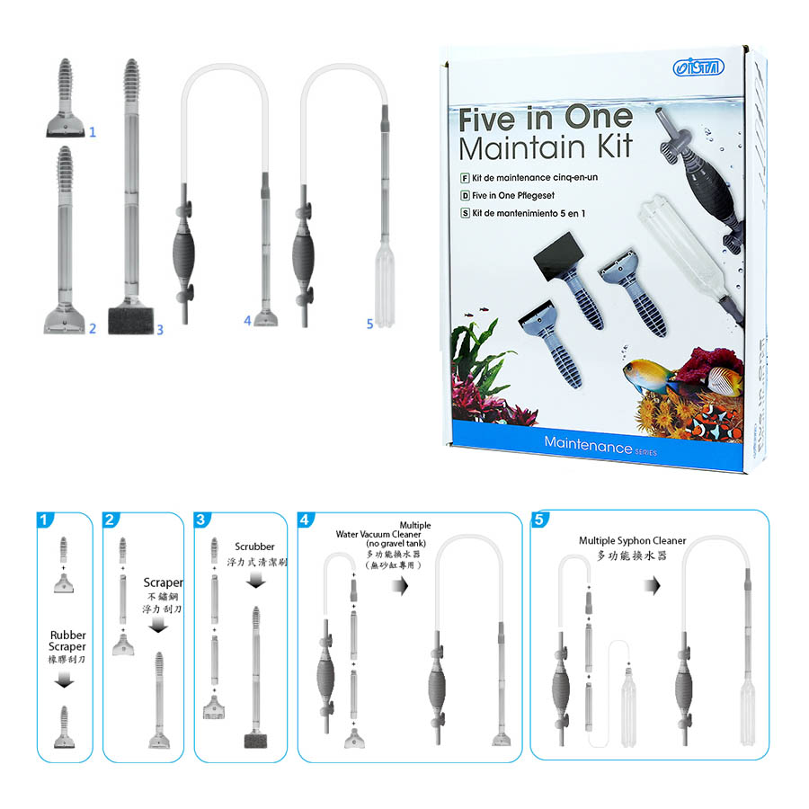 کیت نظافت آکواریوم ISTA مدل I-086